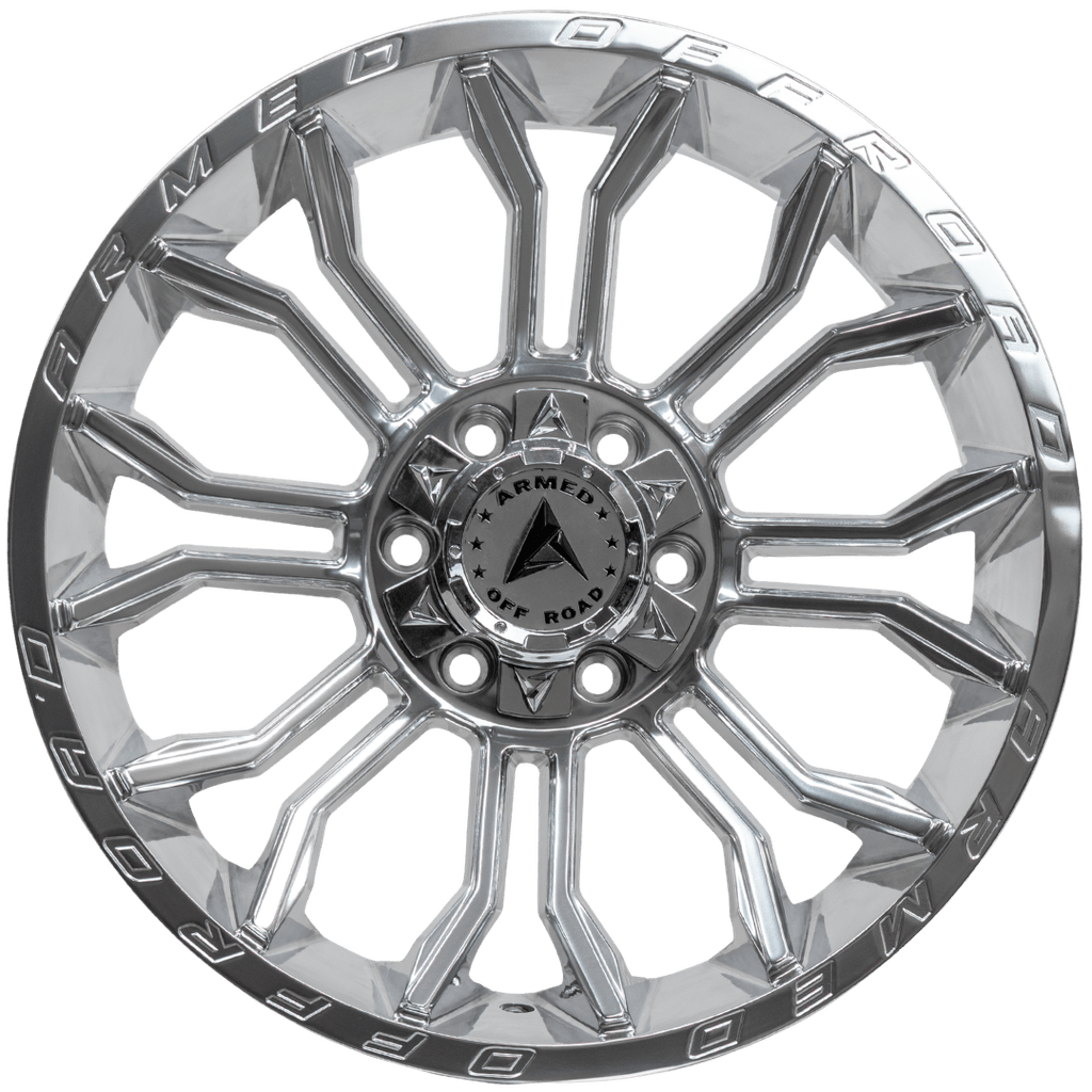 Armed Wheels Havoc Full Polished 20x10 0 6x135mm 108.1mm - Wheelwiz