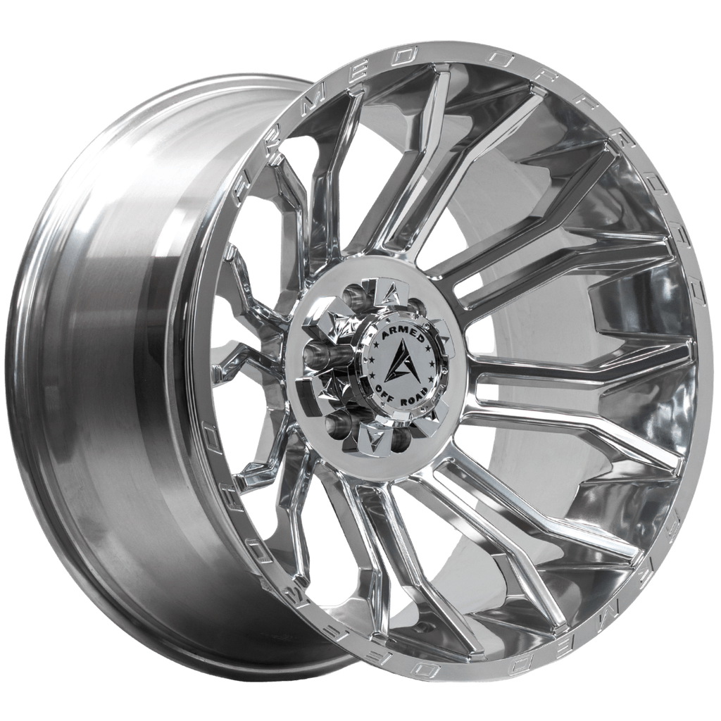 Armed Wheels Havoc Full Polished 22x12 -44 6x135mm 108.1mm