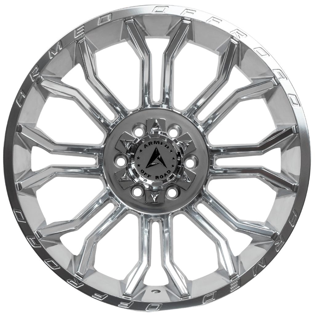 Armed Wheels Havoc Full Polished 22x12 -44 6x135mm 108.1mm