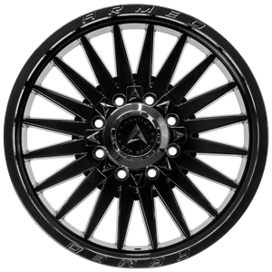 Armed Wheels Hostile Full Gloss Black 20x9 0 8x165.1mm 125.1mm