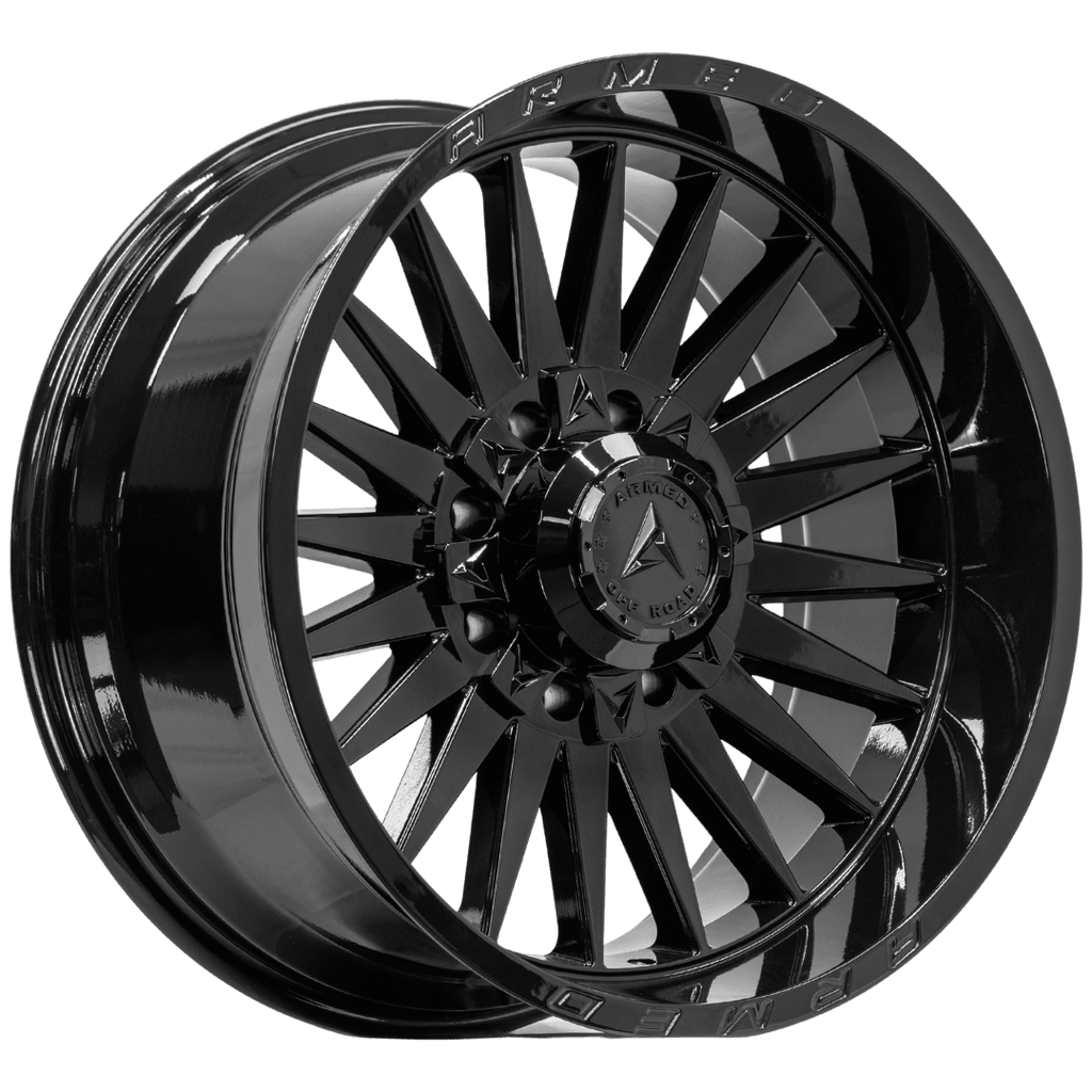 Armed Wheels Hostile Full Gloss Black 20x10 -18 8x165.1mm 125.1mm