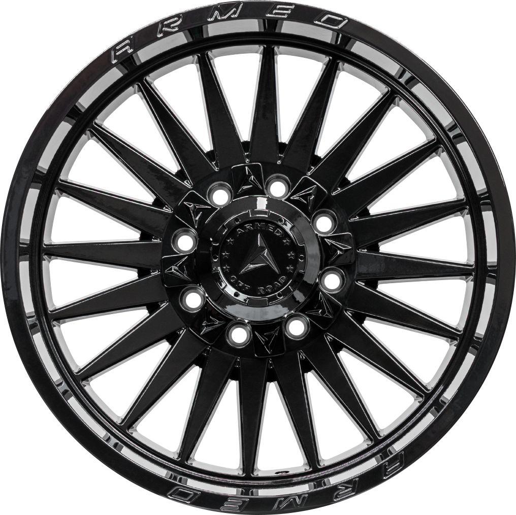 Armed Wheels Hostile Full Gloss Black 18x9 0 5x127mm 78.1mm