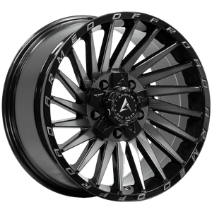 Armed Wheels Militia Gloss Black Machined + Tint 18x9 +12 5x139.7mm 110.1mm