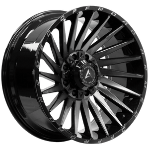Armed Wheels Militia Gloss Black Machined + Tint 22x10 -18 8x165.1mm 125.1mm
