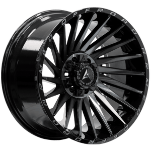 Armed Wheels Militia Gloss Black Machined + Tint 20x10 -18 6x135mm 108.1mm