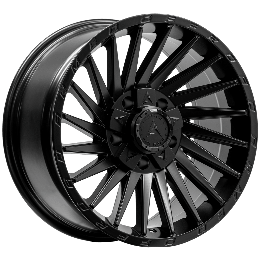 Armed Wheels Militia Matte Black 18x9 0 5x127mm 78.1mm