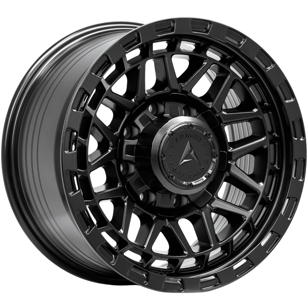 Armed Wheels Tank Full Matte Black 17x9 0 8x165.1mm 125.1mm