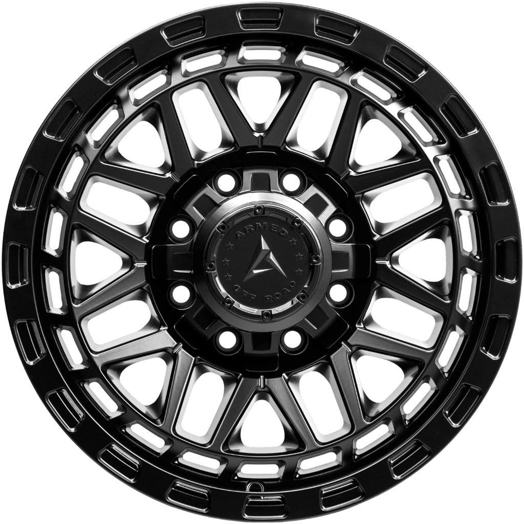 Armed Wheels Tank Full Matte Black 18x9 0 8x165.1mm 125.1mm