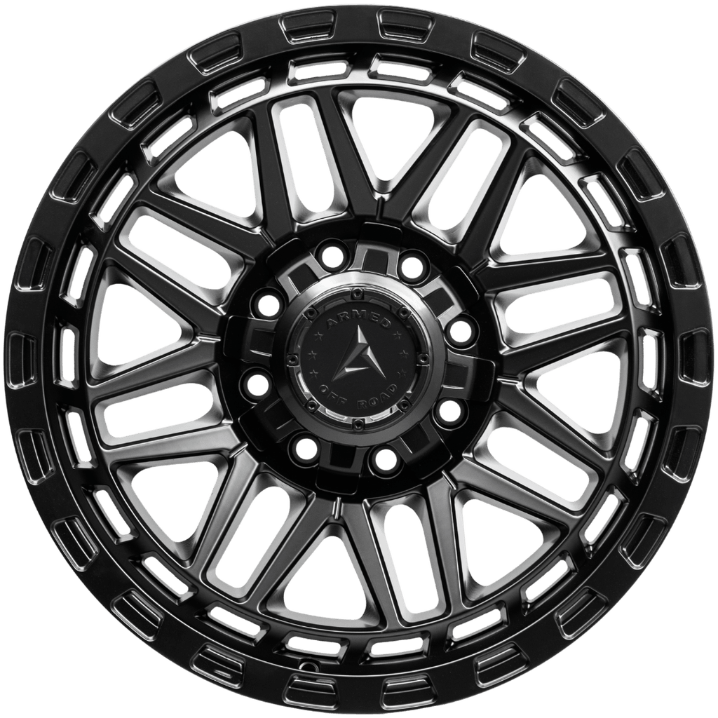 Armed Wheels Tank Full Matte Black 20x9 0 8x165.1mm 125.1mm