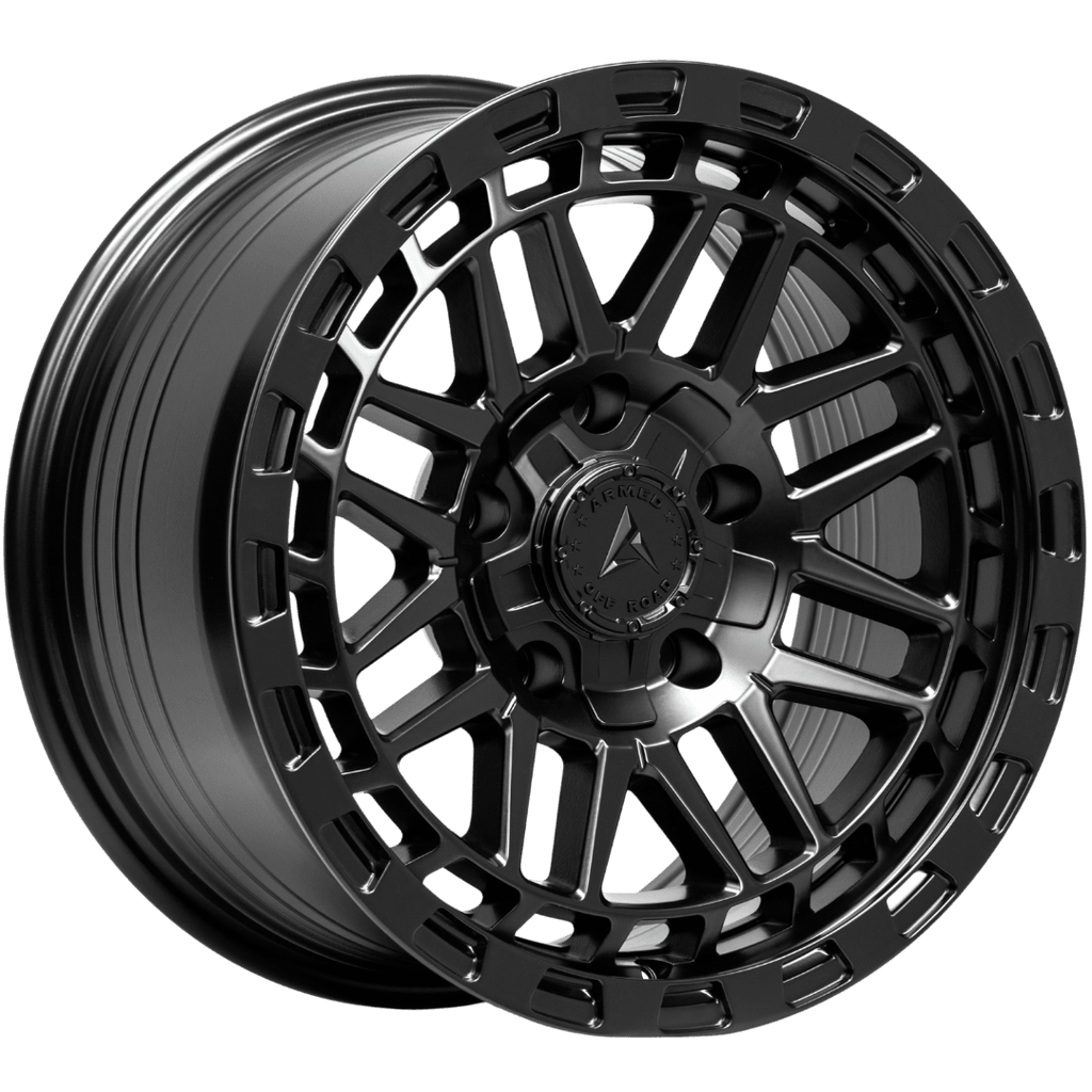 Armed Wheels Tank Full Matte Black 17x9 +25 5x113mm 78.1mm