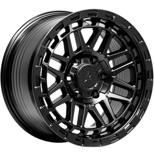 Armed Wheels Tank Full Matte Black 17x9 +12 6x135mm 108.1mm