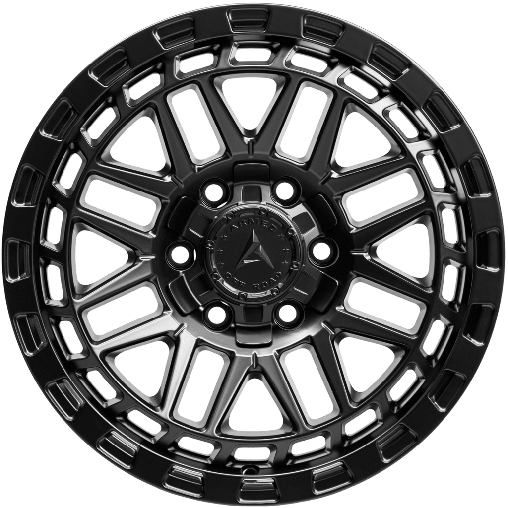 Armed Wheels Tank Full Matte Black 17x9 0 6x135mm 108.1mm