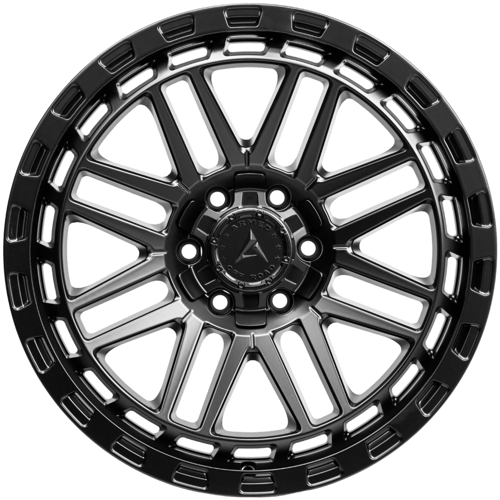 Armed Wheels Tank Full Matte Black 20x9 0 6x135mm 108.1mm