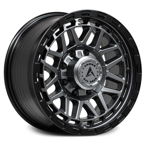 Armed Wheels Tank Matte Black + Gunmetal Face 18x9 0 8x165.1mm 125.1mm