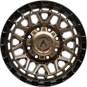 Armed Wheels Tank Matte Black + Bronze Face 17x9 +12 8x165.1mm 125.1mm