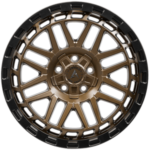 Armed Wheels Tank Matte Black + Bronze Face 18x9 0 5x127mm 78.1mm