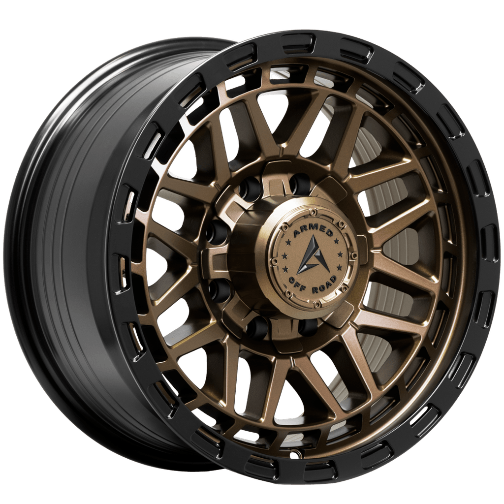 Armed Wheels Tank Matte Black + Bronze Face 18x9 0 8x165.1mm 125.1mm