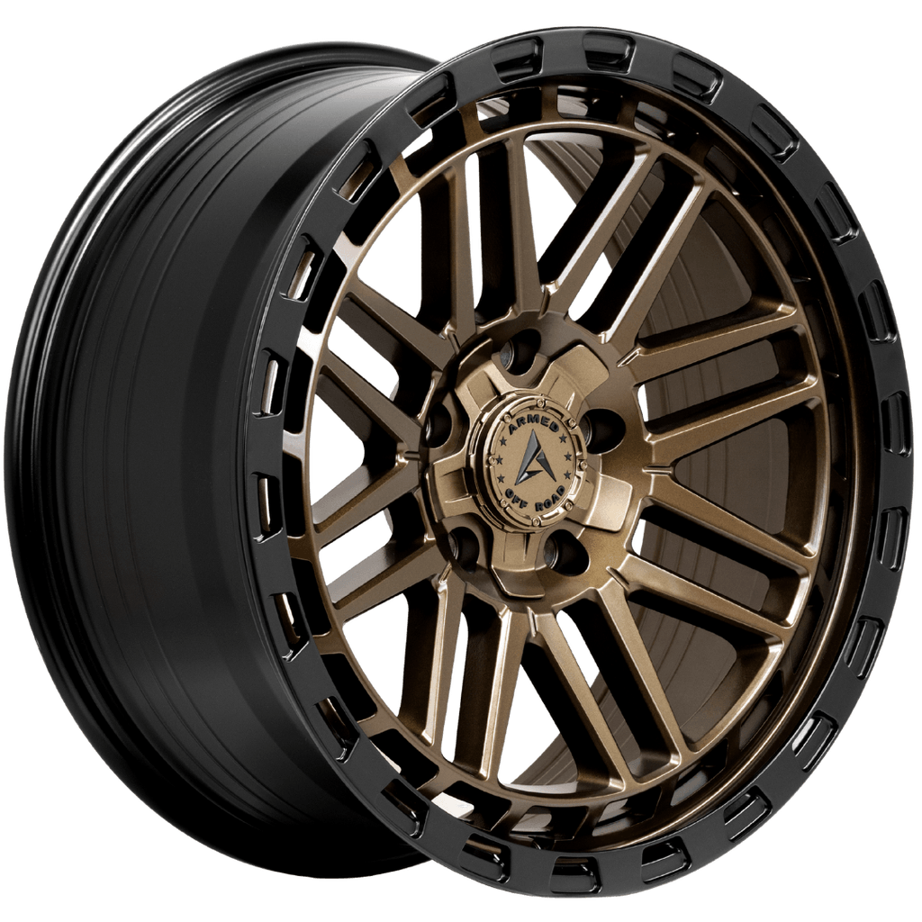 Armed Wheels Tank Matte Black + Bronze Face 20x9 0 5x127mm 78.1mm