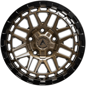 Armed Wheels Tank Matte Black + Bronze Face 17x9 +25 5x113mm 78.1mm
