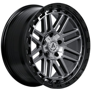 Armed Wheels Tank Matte Black + Gunmetal Face 20x9 +12 5x127mm 78.1mm