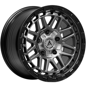 Armed Wheels Tank Matte Black + Gunmetal Face 17x9 0 5x127mm 78.1mm