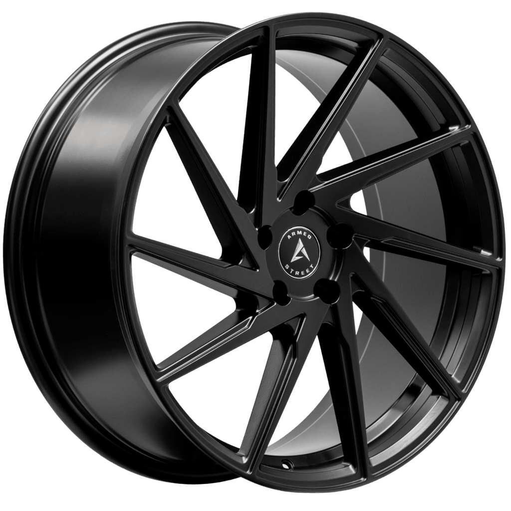 Armed Wheels 9MM Matte Black 20x8.5 +30 5x127mm 74.1mm