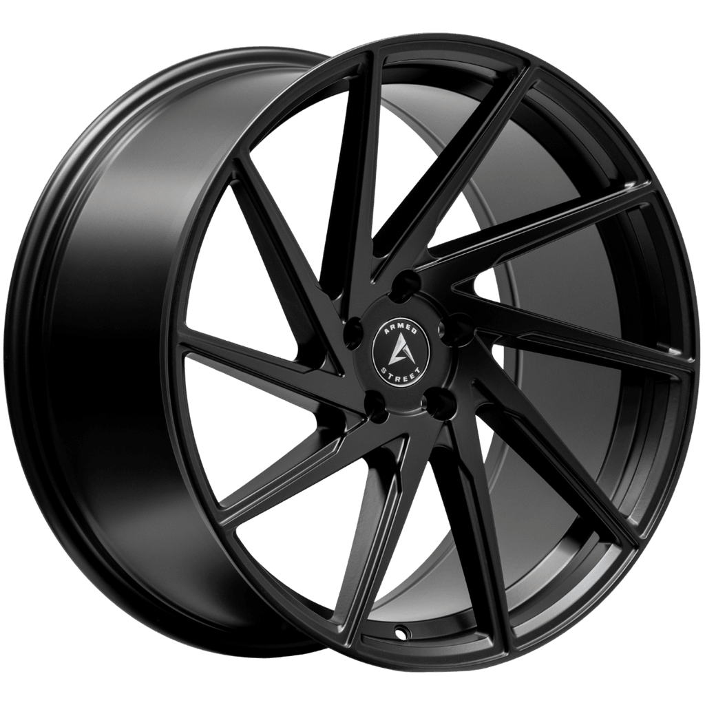 Armed Wheels 9MM Matte Black 20x10 +40 5x113mm 74.1mm