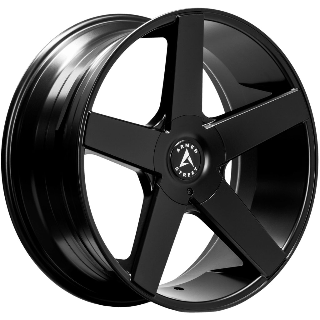 Armed Wheels Hustler Matte Black 22x9.5 +25 6x135mm 87.1mm