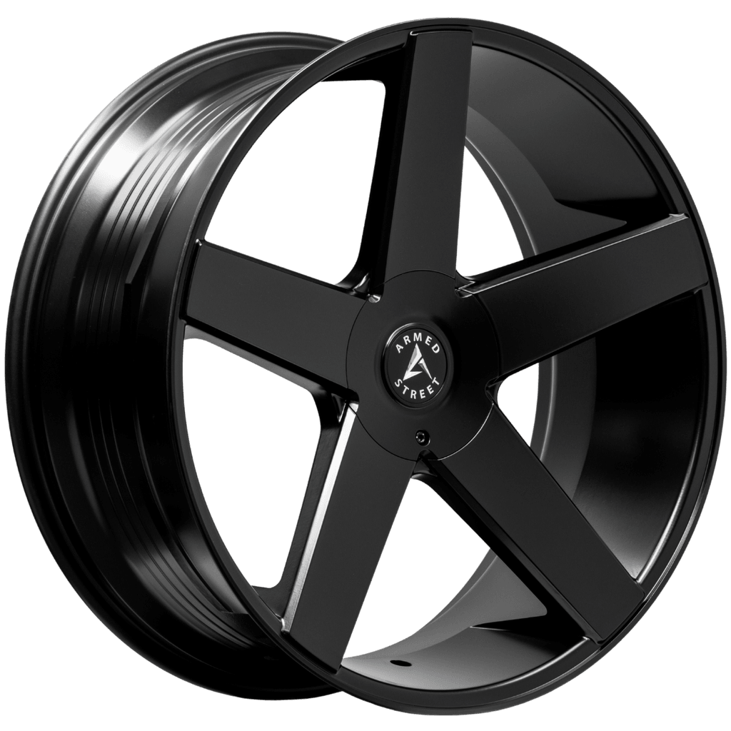 Armed Wheels Hustler Matte Black 24x10 +25 Custom 87.1mm