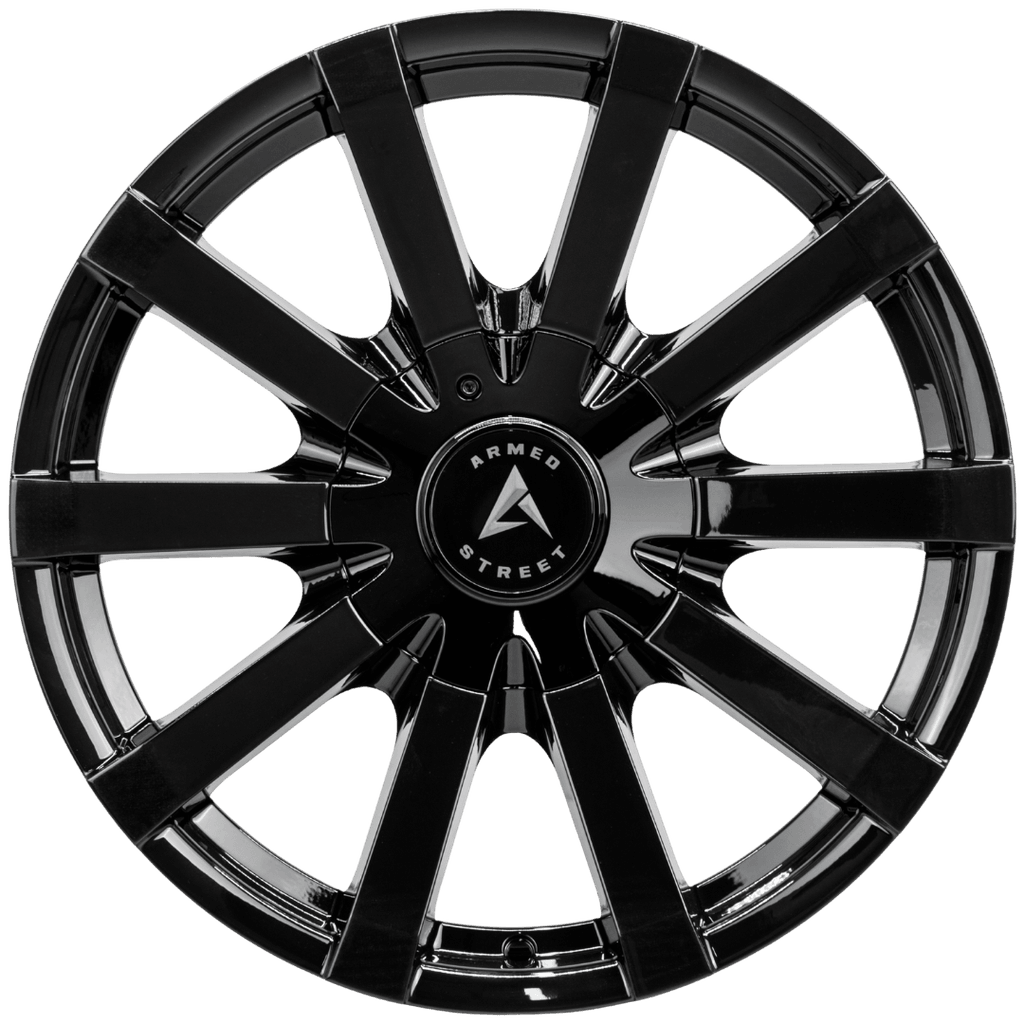 Armed Wheels Outlaw Gloss Black 18x8 +35 Custom 74.1mm