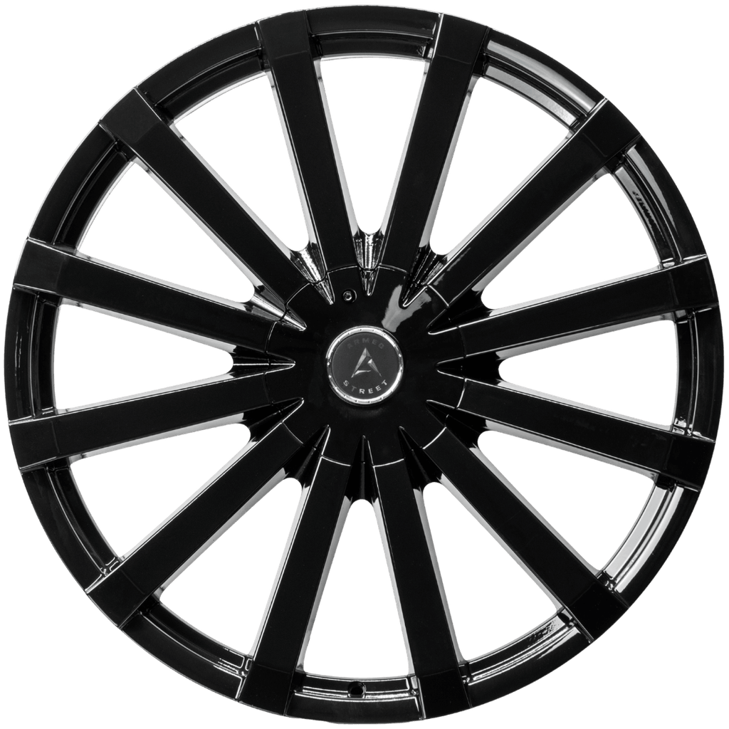 Armed Wheels Outlaw Gloss Black 24x10 +25 6x135mm 87.1mm