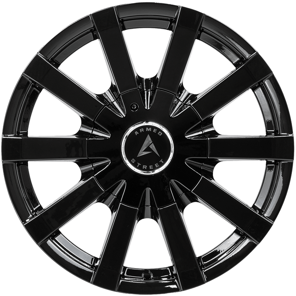 Armed Wheels Outlaw Gloss Black 17x8 +20 6x120mm 87.1mm