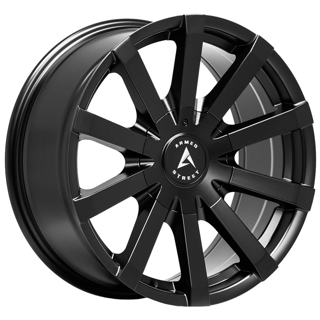 Armed Wheels Outlaw Matte Black 18x8 +35 Custom 74.1mm