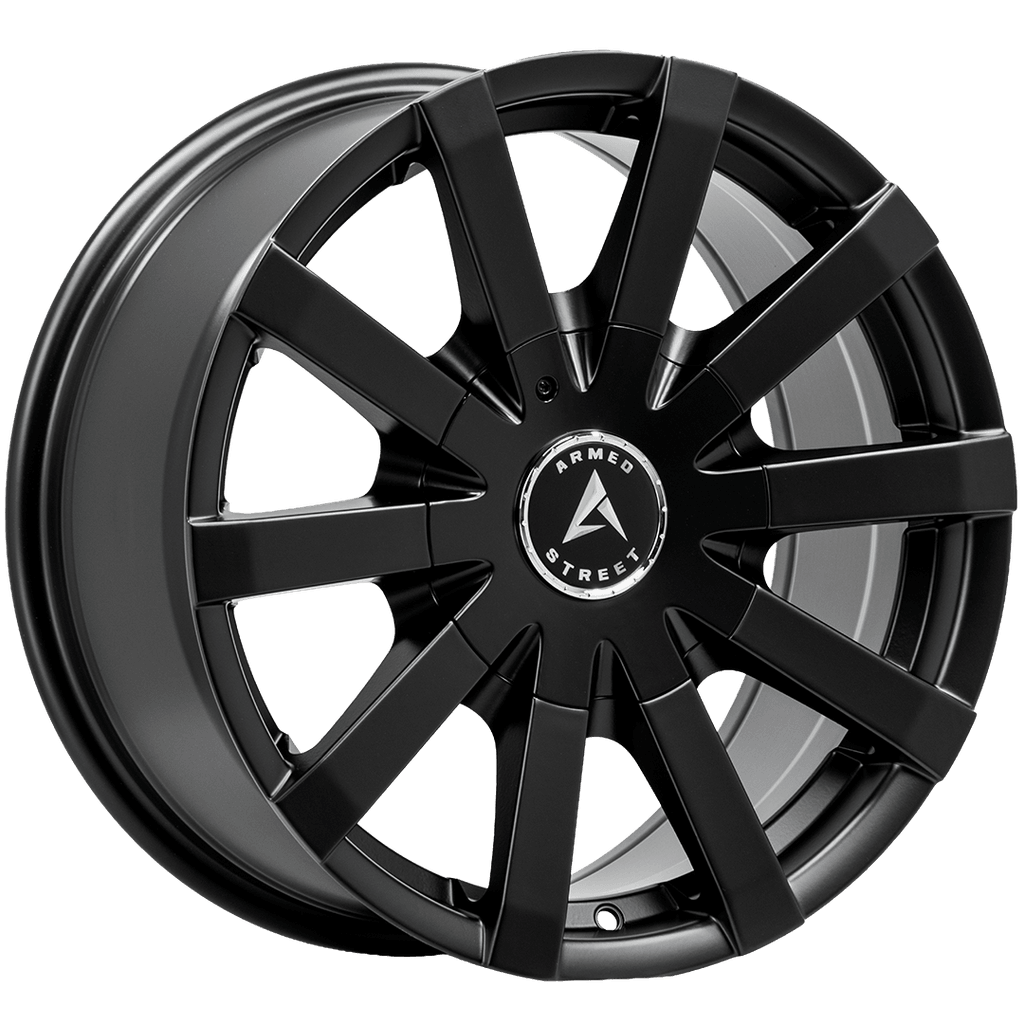 Armed Wheels Outlaw Matte Black 17x8 +20 6x135mm 87.1mm