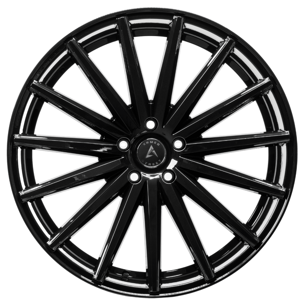 Armed Wheels Rival Gloss Black 22x9.5 +30 5x113mm 74.1mm