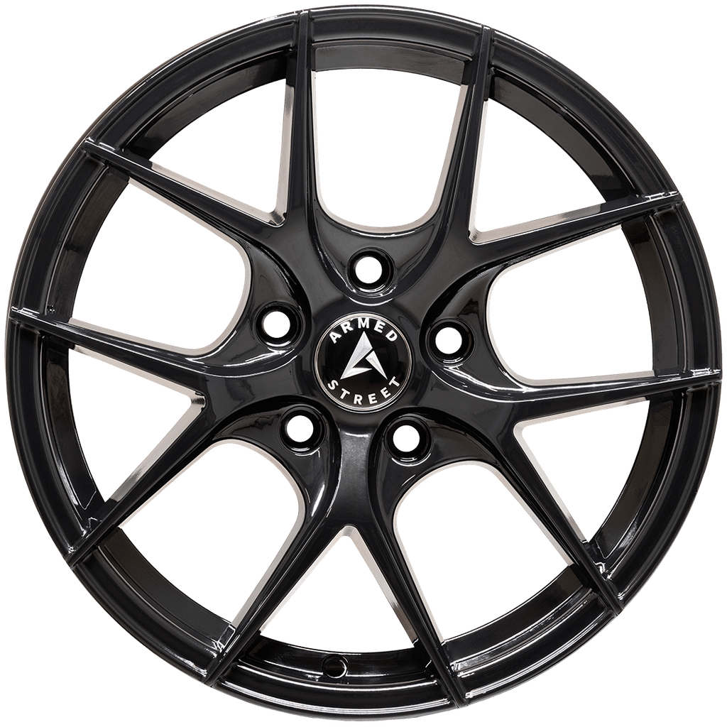 Armed Wheels Sniper Gloss Black 16x7 +35 5x113mm 74.1mm