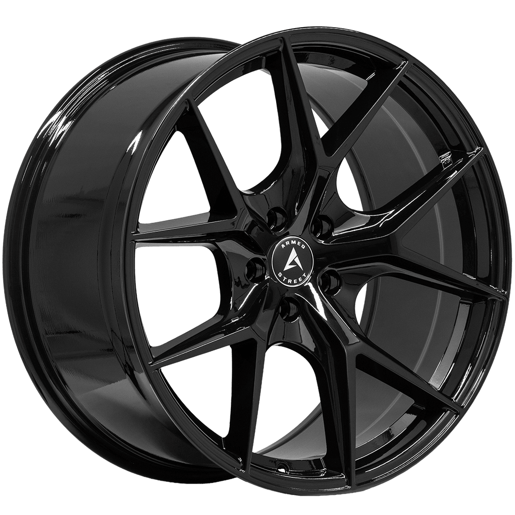Armed Wheels Sniper Gloss Black 20x10 +37 5x113mm 74.1mm