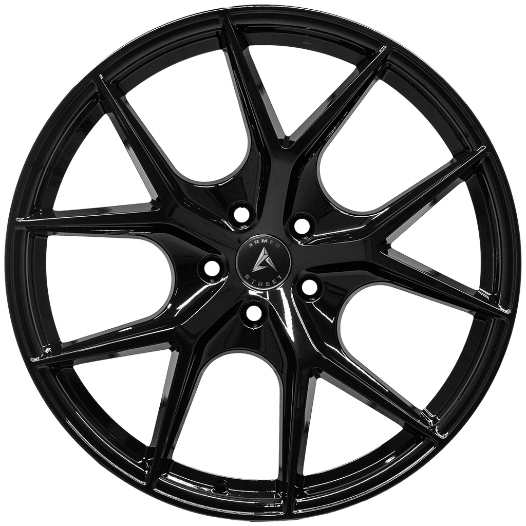 Armed Wheels Sniper Gloss Black 20x10 +37 5x113mm 74.1mm