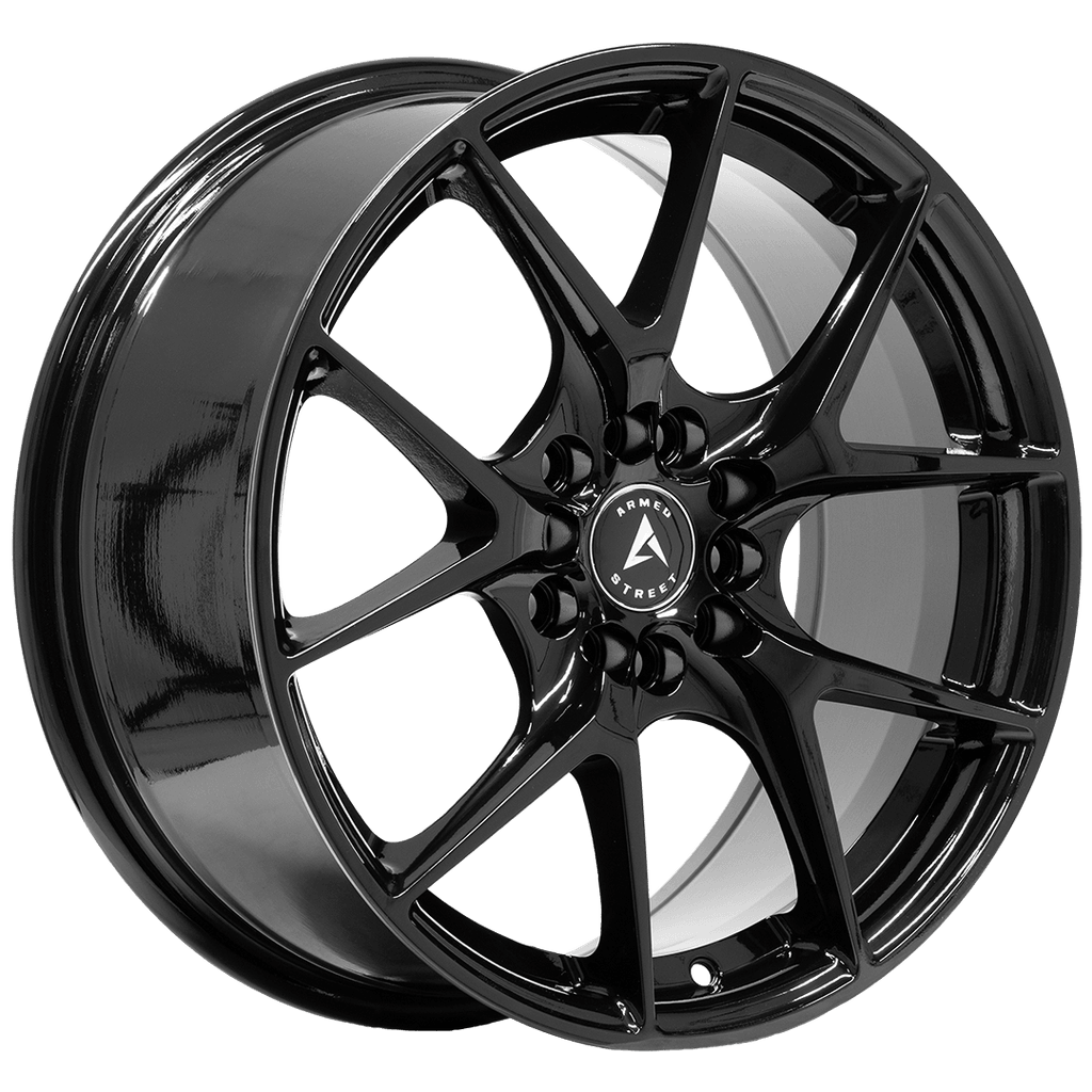 Armed Wheels Sniper Gloss Black 17x7.5 +38 5x109mm 74.1mm
