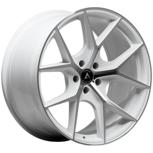 Armed Wheels Sniper Gloss White Machined 20x10 +37 5x113mm 74.1mm