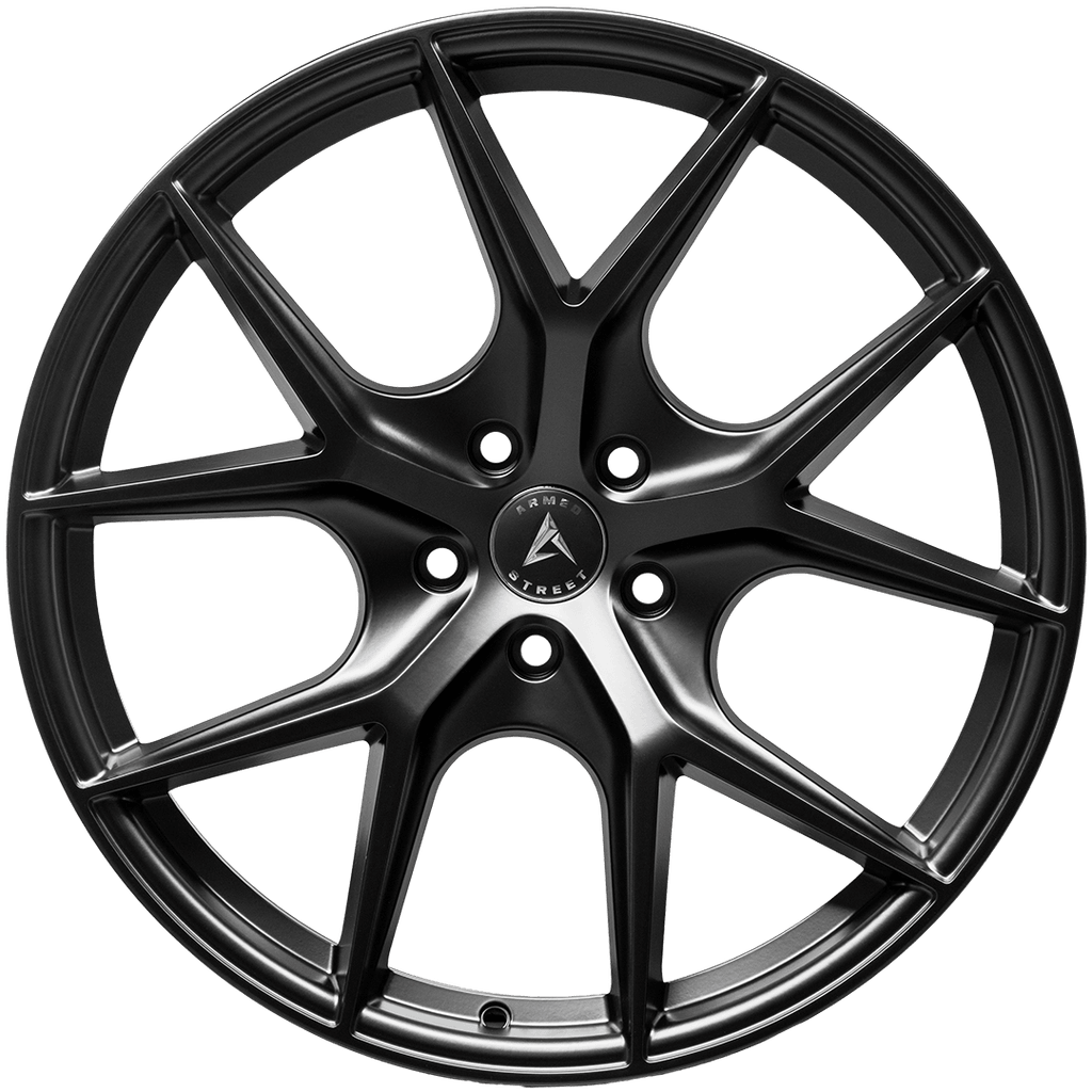 Armed Wheels Sniper Matte Black 20x10 +20 5x115mm 74.1mm