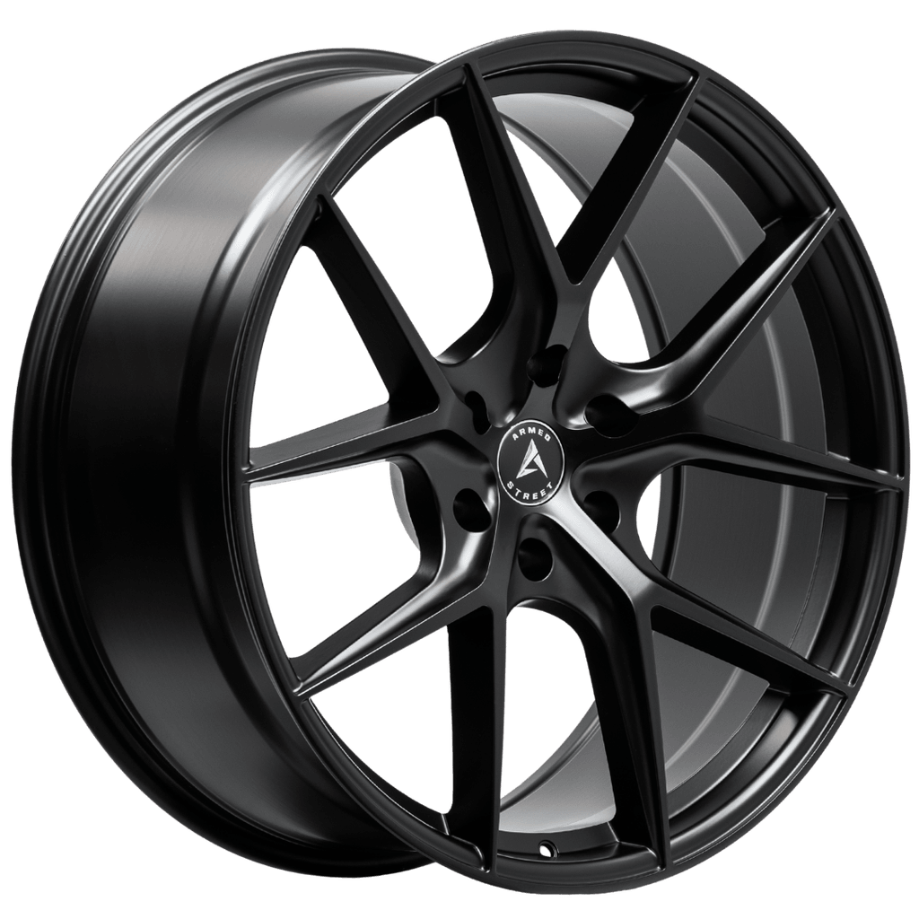 Armed Wheels Sniper Matte Black 22x9.5 +20 6x135mm 87.1mm