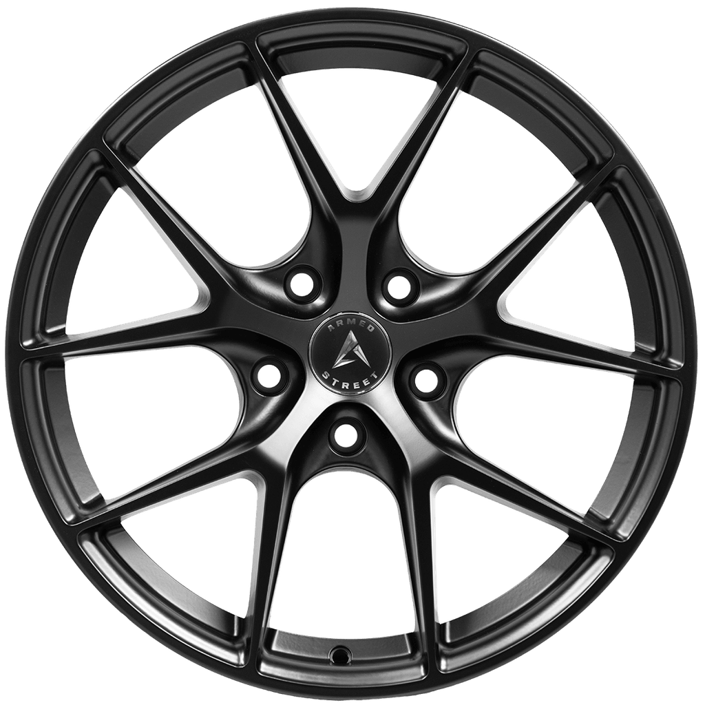 Armed Wheels Sniper Matte Black 18x8 +30 5x120mm 74.1mm