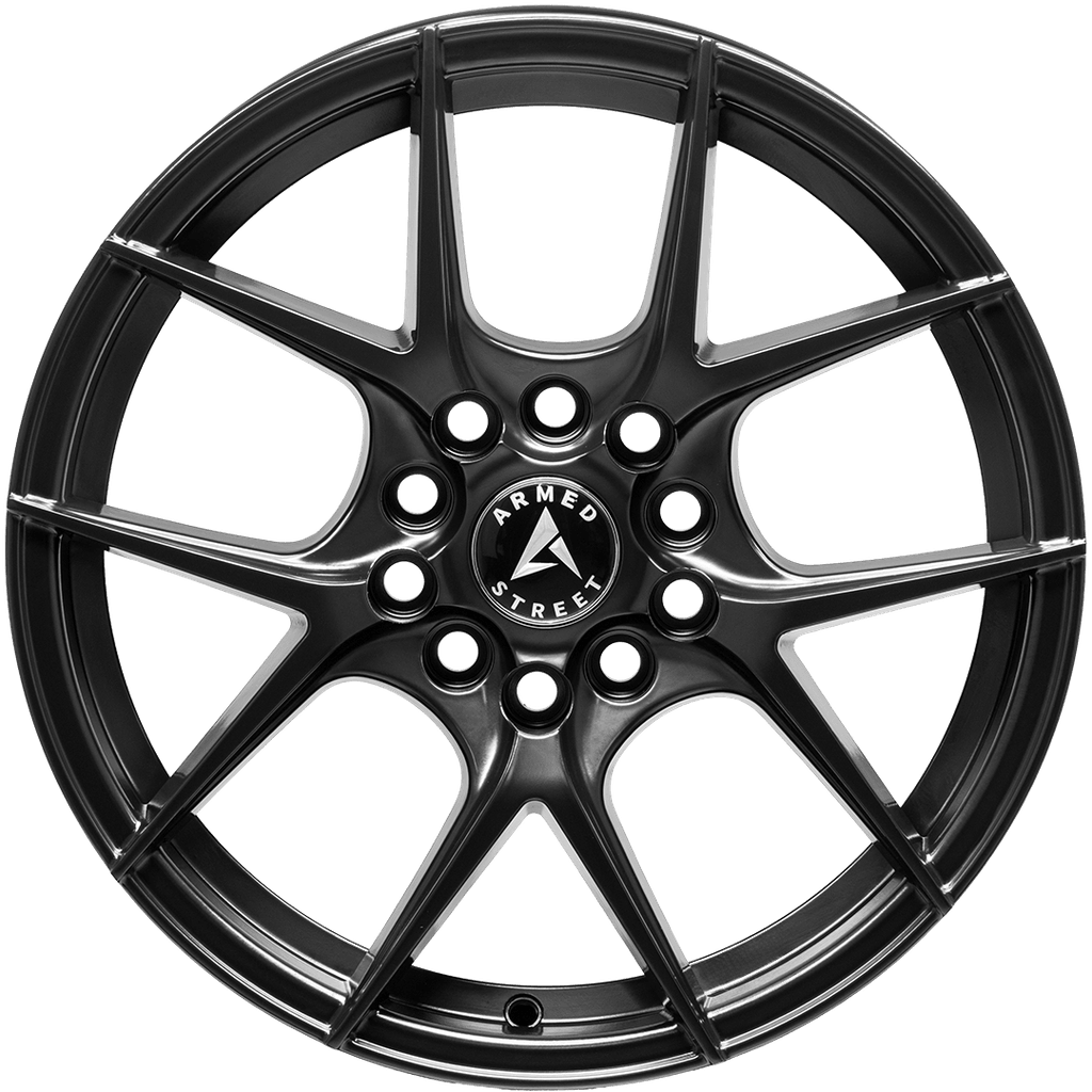 Armed Wheels Sniper Matte Black 16x7 +35 5x109mm 74.1mm
