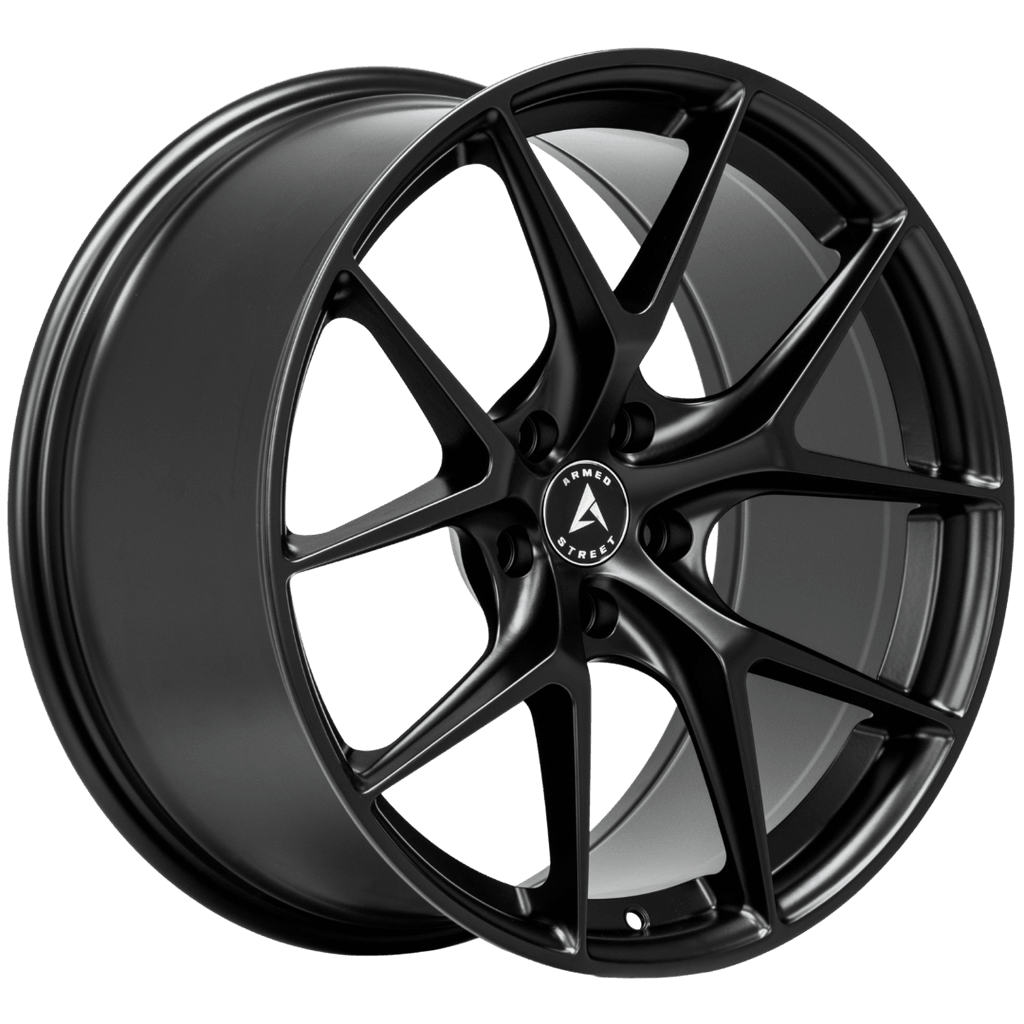 Armed Wheels Sniper Matte Black 19x9.5 +35 5x120mm 74.1mm