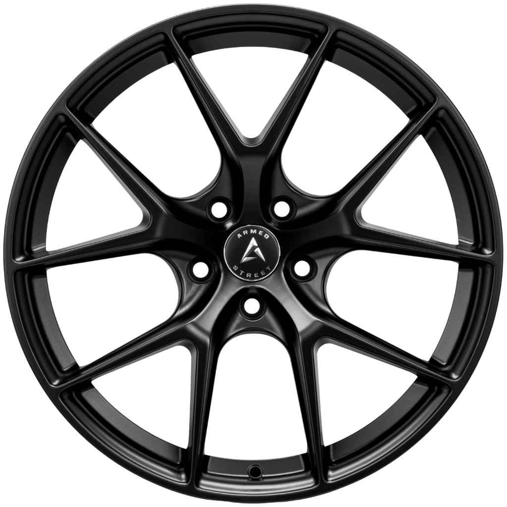 Armed Wheels Sniper Matte Black 19x9.5 +35 5x120mm 74.1mm