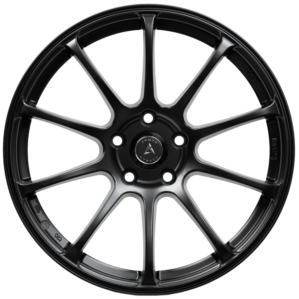 Armed Wheels Switchblade Matte Black 18x8.5 +20 5x115mm 74.1mm - Wheelwiz