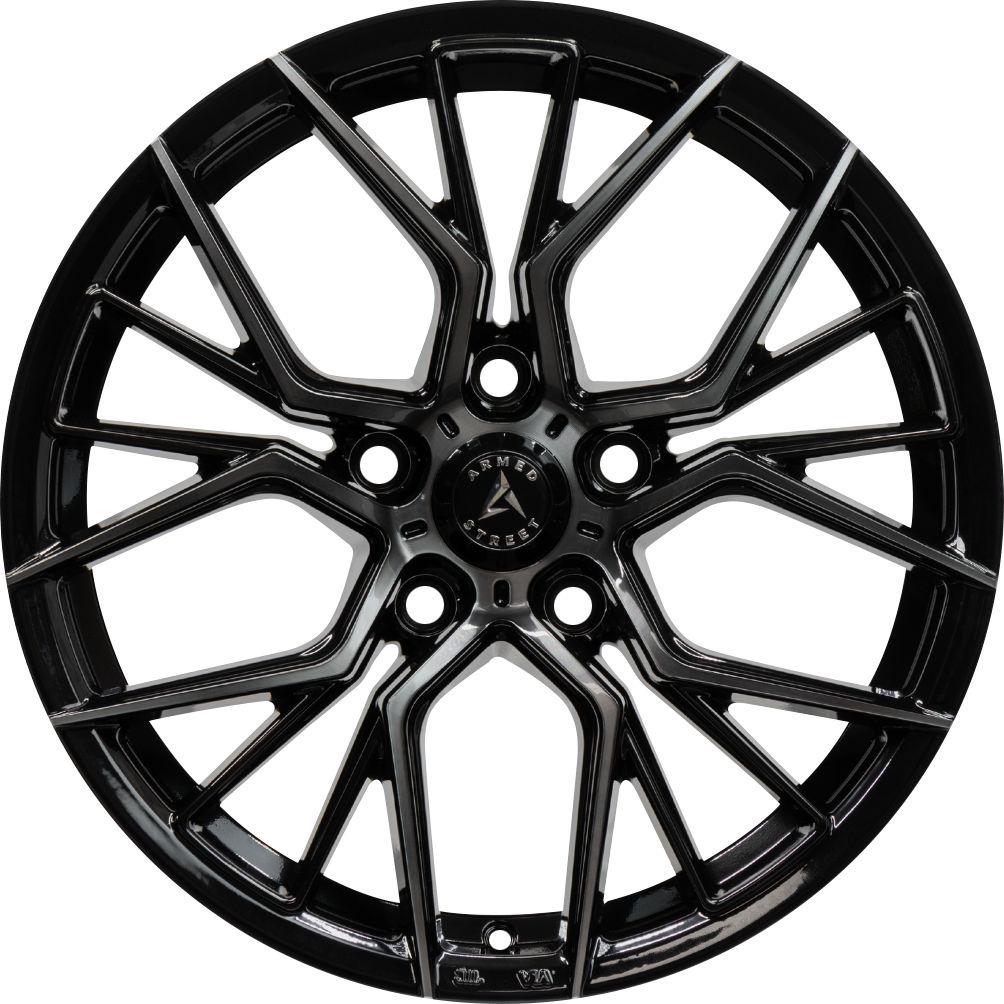 Armed Wheels Tactical Gloss Black Machined + Black Clear Coat 20x9 +32 5x113mm 74.1mm