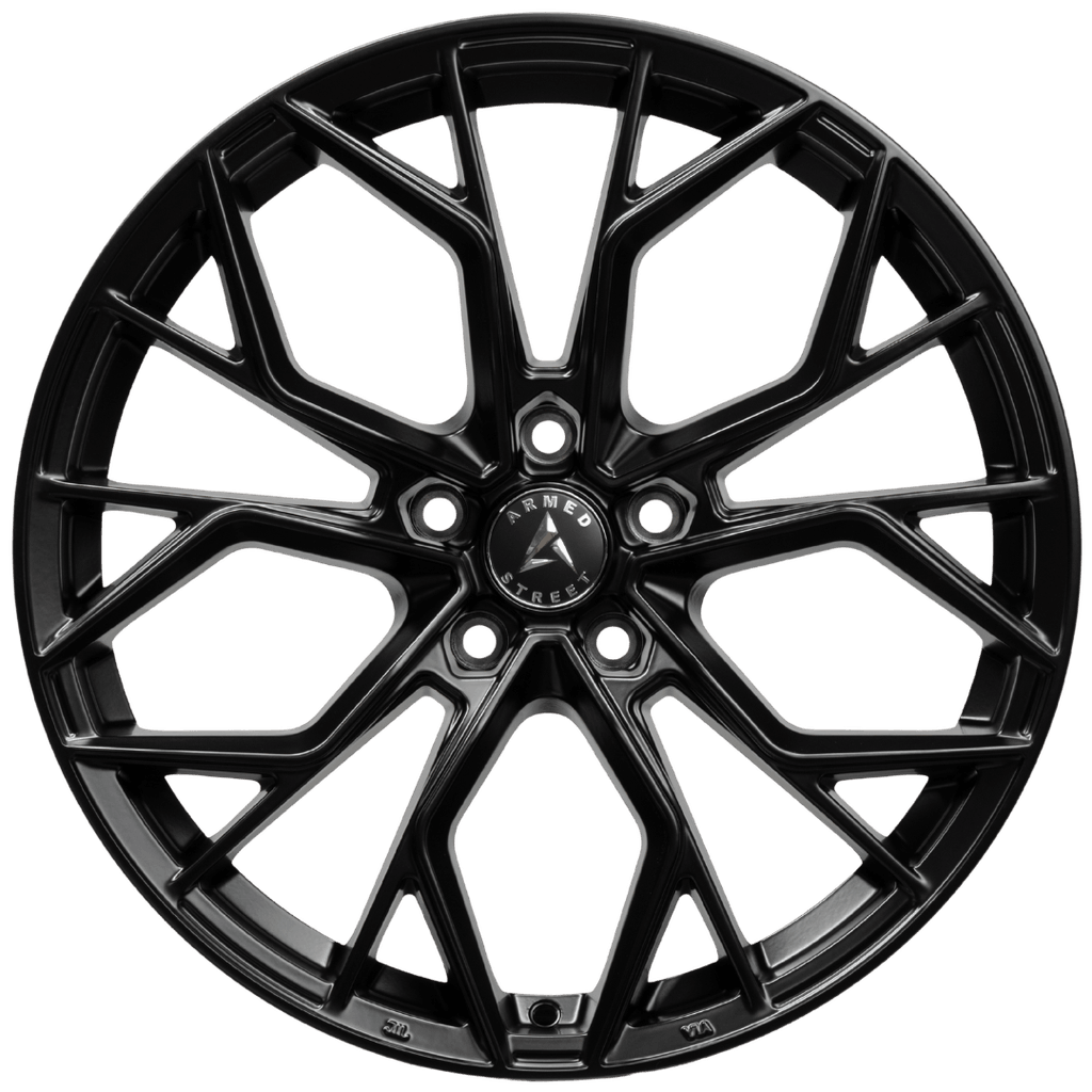 Armed Wheels Tactical Matte Black 19x9.5 +35 5x113mm 74.1mm - Wheelwiz