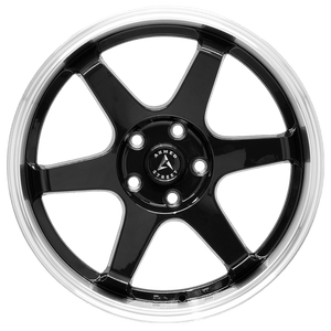 Armed Wheels Veteran Gloss Black Machined Lip 18x8 +35 5x113mm 74.1mm